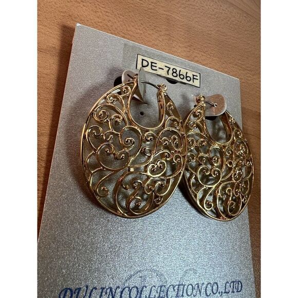 Dulin Collection Co Earrings New• Gold Color - Picture 2 of 4